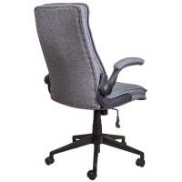 Кресло AksHome Boris (Борис) ткань/серый купить в Минске