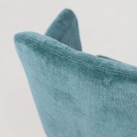 Стул AksHome BRIT (Брит) темно-бирюзовый велюр TYN997-15/дуб купить в Минске Стул AksHome BRIT (Брит) темно-бирюзовый велюр TYN997-15/дуб купить в Минске