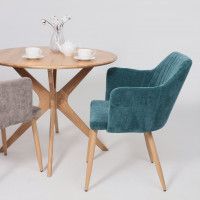 Стул AksHome BRIT (Брит) темно-бирюзовый велюр TYN997-15/дуб купить в Минске Стул AksHome BRIT (Брит) темно-бирюзовый велюр TYN997-15/дуб купить в Минске