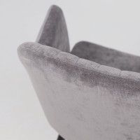 Стул AksHome BRIT (Брит) темно-серый велюр TYN997-26/черный купить в Минске