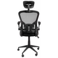 Кресло AksHome BRUNO ткань/сетка черный купить в Минске