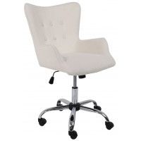 Кресло AksHome BELLA Buble (Белла Бабл) White 15 букле/белый