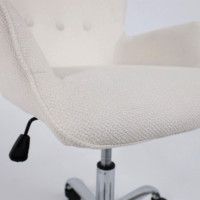 Кресло AksHome BELLA Buble (Белла Бабл) White 15 букле/белый купить в Минске