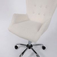 Кресло AksHome BELLA Buble (Белла Бабл) White 15 букле/белый купить в Минске