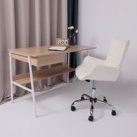 Кресло AksHome BELLA Buble (Белла Бабл) White 15 букле/белый купить в Минске