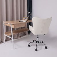 Кресло AksHome BELLA Buble (Белла Бабл) White 15 букле/белый купить в Минске