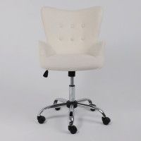 Кресло AksHome BELLA Buble (Белла Бабл) White 15 букле/белый купить в Минске