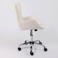 Кресло AksHome BELLA Buble (Белла Бабл) White 15 букле/белый купить в Минске