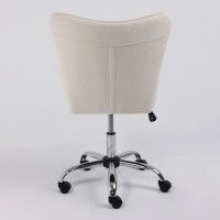 Кресло AksHome BELLA Buble (Белла Бабл) White 15 букле/белый купить в Минске