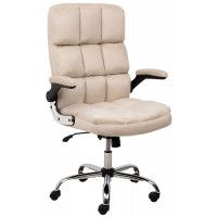 Кресло Akshome CAESAR CHROME бежевый