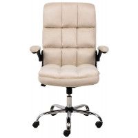 Кресло Akshome CAESAR CHROME бежевый купить в Минске