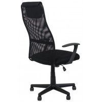Кресло AksHome CALVIN (Кальвин) ткань/сетка черный купить в Минске