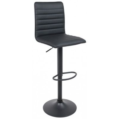 Стул барный AksHome Capri черный+черный/черный купить в Минске