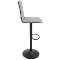 Стул барный AksHome Capri серый велюр HCJ-38+черный велюр HCJ-50/черный купить в Минске Стул барный AksHome Capri серый велюр HCJ-38+черный велюр HCJ-50/черный купить в Минске