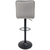 Стул барный AksHome Capri серый велюр HCJ-38+черный велюр HCJ-50/черный купить в Минске Стул барный AksHome Capri серый велюр HCJ-38+черный велюр HCJ-50/черный купить в Минске