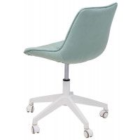 Кресло поворотное CAROLYN велюр мятный купить в Минске