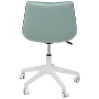 Кресло поворотное CAROLYN велюр мятный купить в Минске