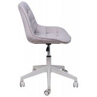 Кресло поворотное CAROLYN велюр серый купить в Минске Кресло поворотное CAROLYN велюр серый купить в Минске