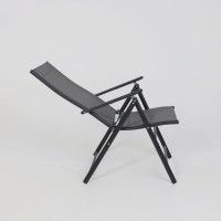 Кресло садовое CATANIA (Катания) серый/черный купить в Минске Кресло садовое CATANIA (Катания) серый/черный купить в Минске