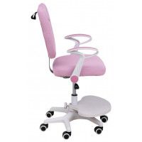 Кресло поворотное CATTY, WHITE, ткань котенок розовый купить в Минске Кресло поворотное CATTY, WHITE, ткань котенок розовый купить в Минске