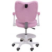 Кресло поворотное CATTY, WHITE, ткань котенок розовый купить в Минске Кресло поворотное CATTY, WHITE, ткань котенок розовый купить в Минске