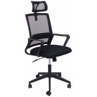 Кресло AksHome CHRISTOPHER черный/черный