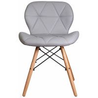 Кресло AksHome COLIN (Колин) серый/дерево купить в Минске Кресло AksHome COLIN (Колин) серый/дерево купить в Минске