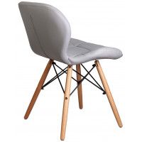 Кресло AksHome COLIN (Колин) серый/дерево купить в Минске Кресло AksHome COLIN (Колин) серый/дерево купить в Минске