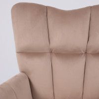 Кресло AksHome COLORADO NEW (Колорадо) капучино велюр HCJ-11/черный купить в Минске Кресло AksHome COLORADO NEW (Колорадо) капучино велюр HCJ-11/черный купить в Минске