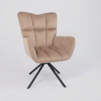 Кресло AksHome COLORADO NEW (Колорадо) капучино велюр HCJ-11/черный купить в Минске Кресло AksHome COLORADO NEW (Колорадо) капучино велюр HCJ-11/черный купить в Минске