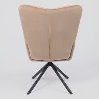 Кресло AksHome COLORADO NEW (Колорадо) капучино велюр HCJ-11/черный купить в Минске Кресло AksHome COLORADO NEW (Колорадо) капучино велюр HCJ-11/черный купить в Минске