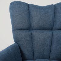 Кресло AksHome COLORADO NEW (Колорадо) темно-синий Chita/черный купить в Минске