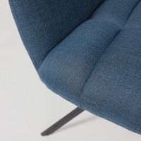 Кресло AksHome COLORADO NEW (Колорадо) темно-синий Chita/черный купить в Минске