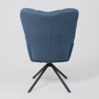 Кресло AksHome COLORADO NEW (Колорадо) темно-синий Chita/черный купить в Минске