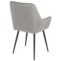 Стул Commander 2 светло-серый велюр Tiffany 16/черный купить в Минске Стул Commander 2 светло-серый велюр Tiffany 16/черный купить в Минске