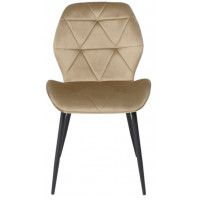 Стул AksHome CONGO (Конго) капучино велюр G062-11/черный купить в Минске