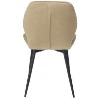 Стул AksHome CONGO (Конго) капучино велюр G062-11/черный купить в Минске