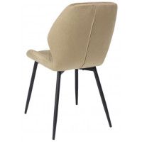 Стул AksHome CONGO (Конго) капучино велюр G062-11/черный купить в Минске