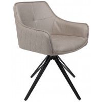 Стул AksHome CONNOR (Коннор) бежевый винтажный 878-66/черный Стул AksHome CONNOR (Коннор) бежевый винтажный 878-66/черный