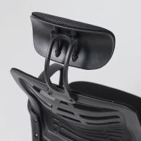 Кресло AksHome CONSUL NEW ткань/сетка черный (с подголовником) купить в Минске Кресло AksHome CONSUL NEW ткань/сетка черный (с подголовником) купить в Минске