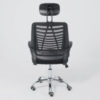 Кресло AksHome CONSUL NEW ткань/сетка черный (с подголовником) купить в Минске Кресло AksHome CONSUL NEW ткань/сетка черный (с подголовником) купить в Минске