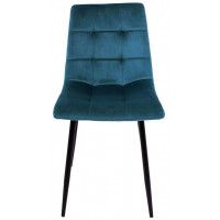 Стул AksHome Dallas (Даллас) бирюзовый велюр 85/черный купить в Минске Стул AksHome Dallas (Даллас) бирюзовый велюр 85/черный купить в Минске