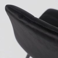 Стул AksHome Dallas (Даллас) черный велюр Nara 18 /черный купить в Минске Стул AksHome Dallas (Даллас) черный велюр Nara 18 /черный купить в Минске