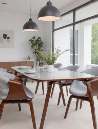 Стул AksHome DANDEE ткань светло-серый XC188-3/орех купить в Минске