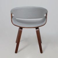 Стул AksHome DANDEE ткань светло-серый XC188-3/орех купить в Минске