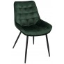 Кресло AksHome DARREN (Дарен) темно-зеленый/черный