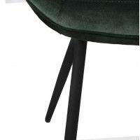 Кресло AksHome DARREN (Дарен) темно-зеленый/черный купить в Минске