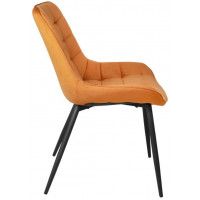 Кресло AksHome DARREN (Дарен) кирпичный/черный купить в Минске