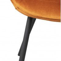 Кресло AksHome DARREN (Дарен) кирпичный/черный купить в Минске