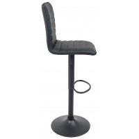 Стул барный AksHome DARSY (Дарси) экокожа черный/черный купить в Минске